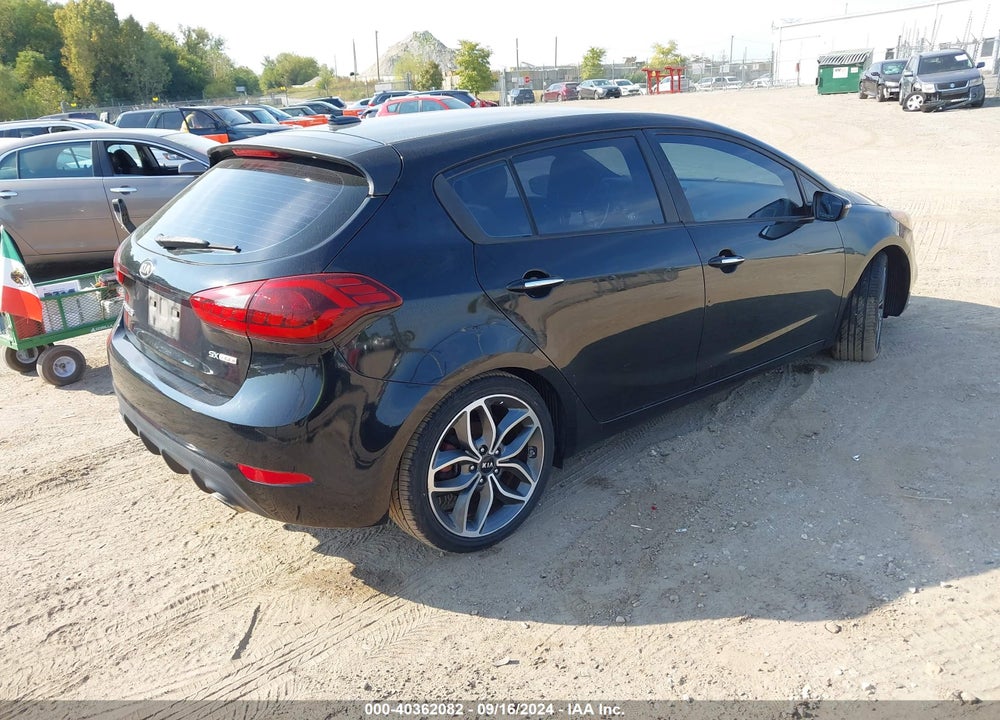 2015 KIA FORTE SX VIN: KNAFZ5A37F5292776