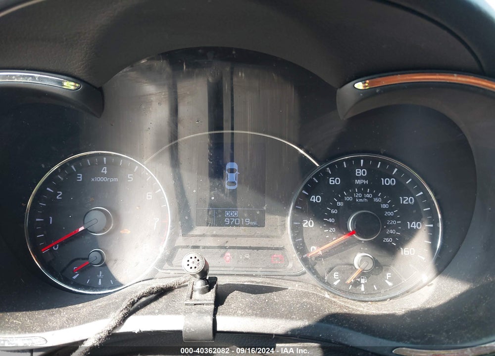 2015 KIA FORTE SX VIN: KNAFZ5A37F5292776