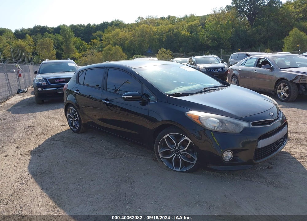 2015 KIA FORTE SX VIN: KNAFZ5A37F5292776