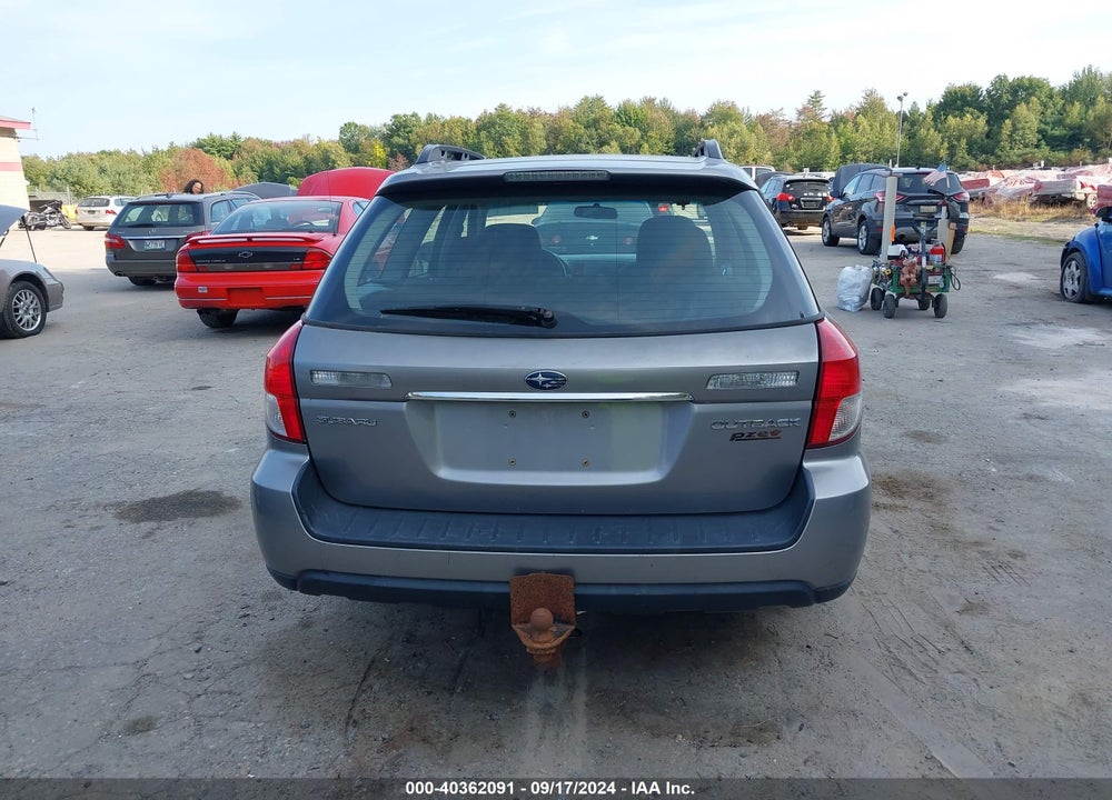 2008 SUBARU OUTBACK VIN: 4S4BP60C987353742