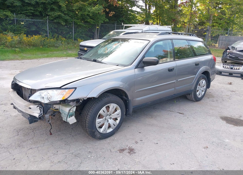 2008 SUBARU OUTBACK VIN: 4S4BP60C987353742