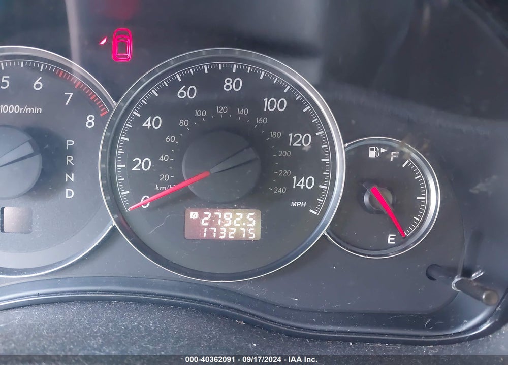 2008 SUBARU OUTBACK VIN: 4S4BP60C987353742