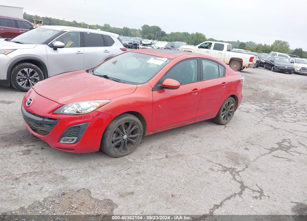 2011 MAZDA 3 S GRAND TOURING VIN: JM1BL1W56B1409240