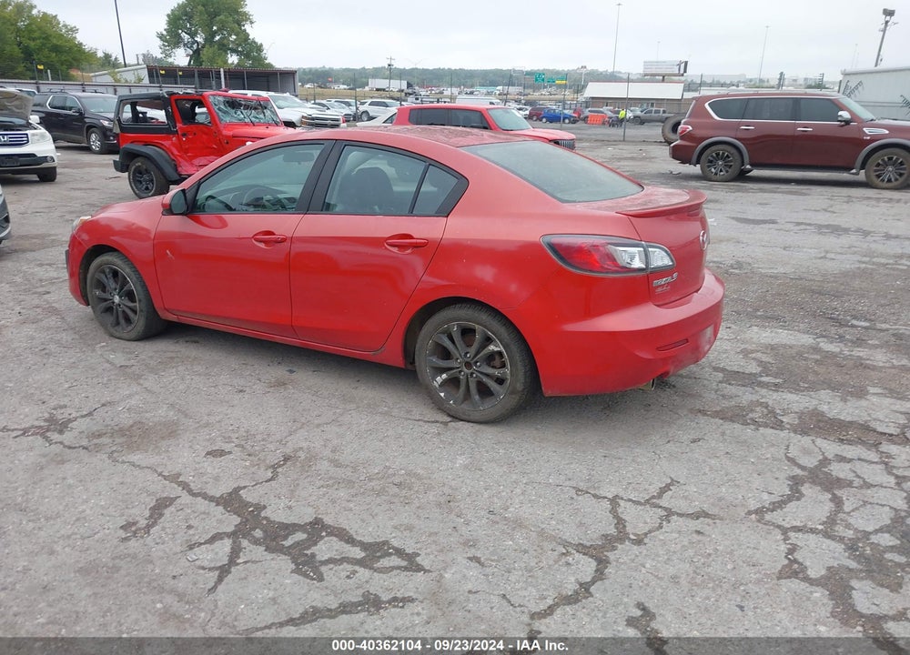 2011 MAZDA 3 S GRAND TOURING VIN: JM1BL1W56B1409240