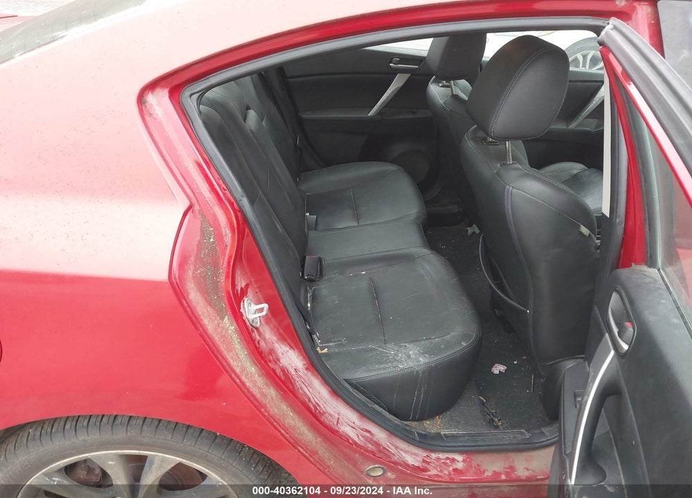 2011 MAZDA 3 S GRAND TOURING VIN: JM1BL1W56B1409240