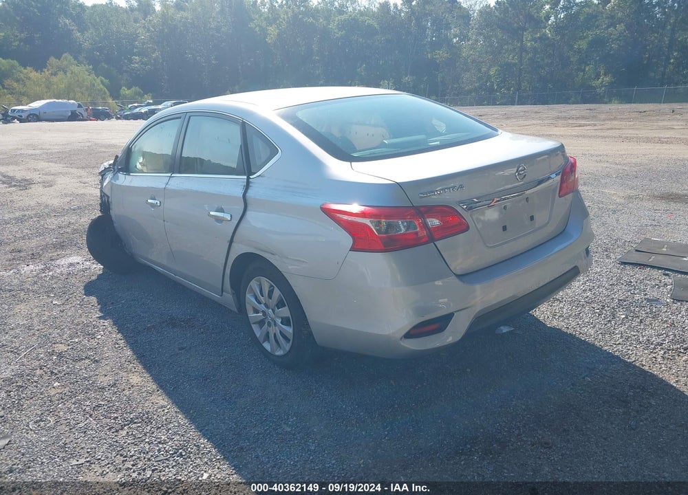 2019 NISSAN SENTRA S VIN: 3N1AB7AP3KY358479
