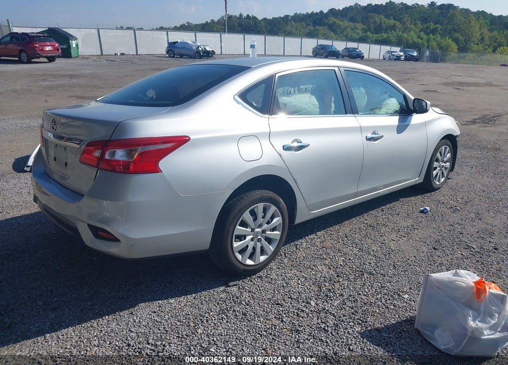 2019 NISSAN SENTRA S VIN: 3N1AB7AP3KY358479