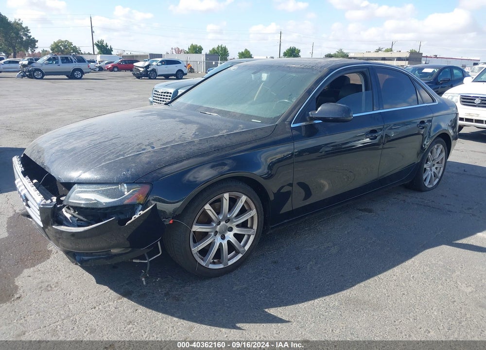 2011 AUDI A4 2.0T PREMIUM VIN: WAUEFBFL2BN015278
