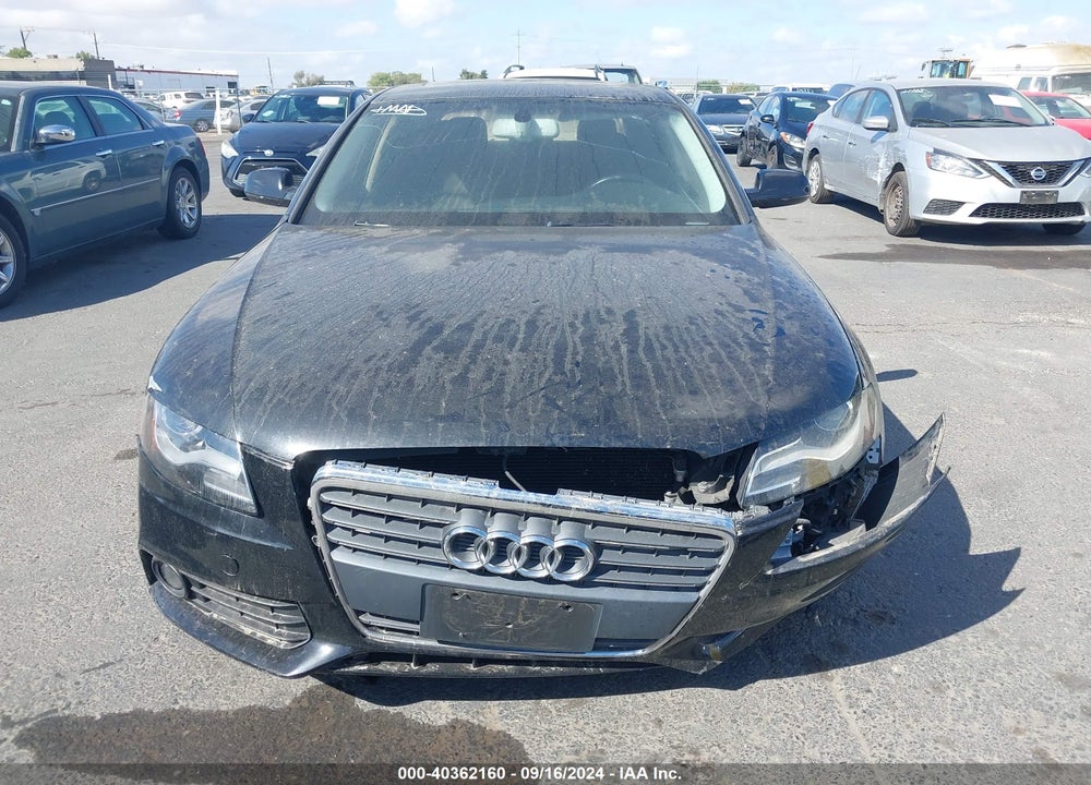 2011 AUDI A4 2.0T PREMIUM VIN: WAUEFBFL2BN015278
