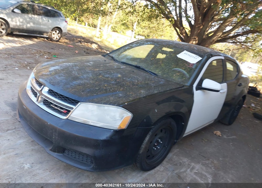 2013 DODGE AVENGER SE VIN: 1C3CDZAB6DN610701