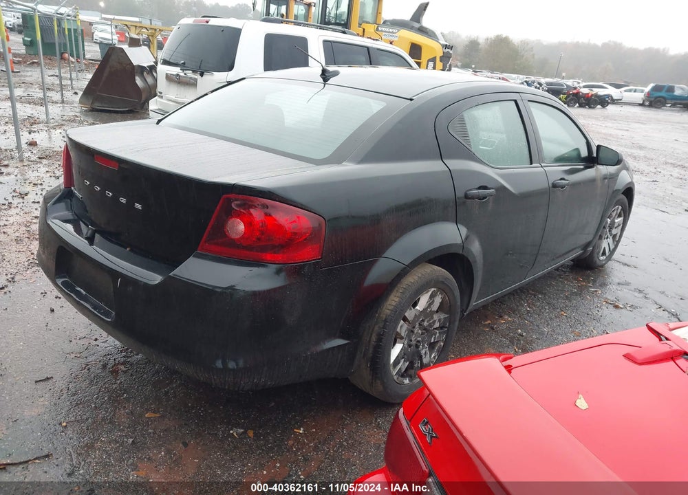 2013 DODGE AVENGER SE VIN: 1C3CDZAB6DN610701