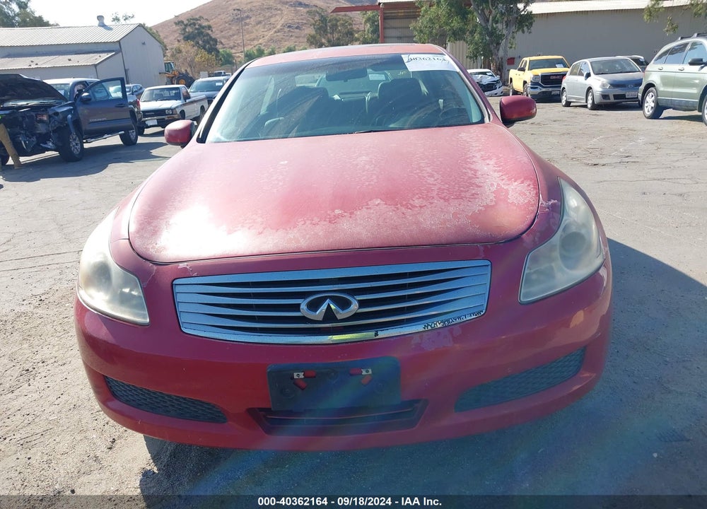 2008 INFINITI G35 JOURNEY VIN: JNKBV61E48M210479