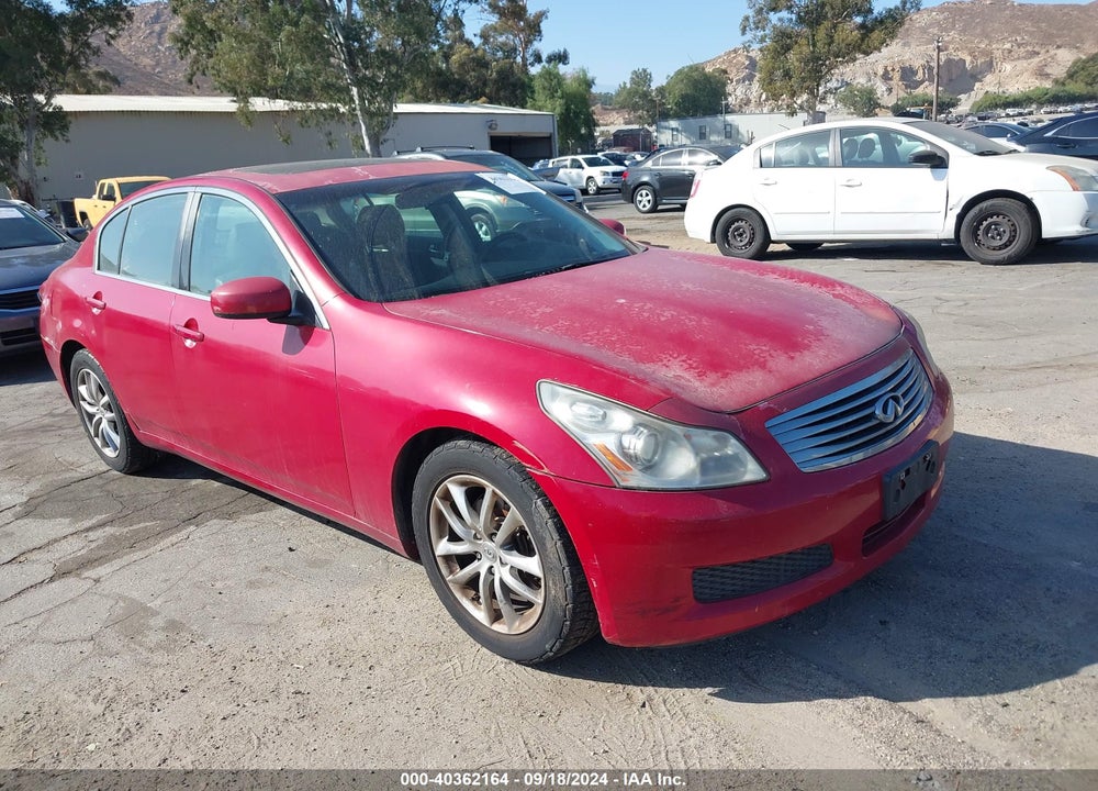 2008 INFINITI G35 JOURNEY VIN: JNKBV61E48M210479