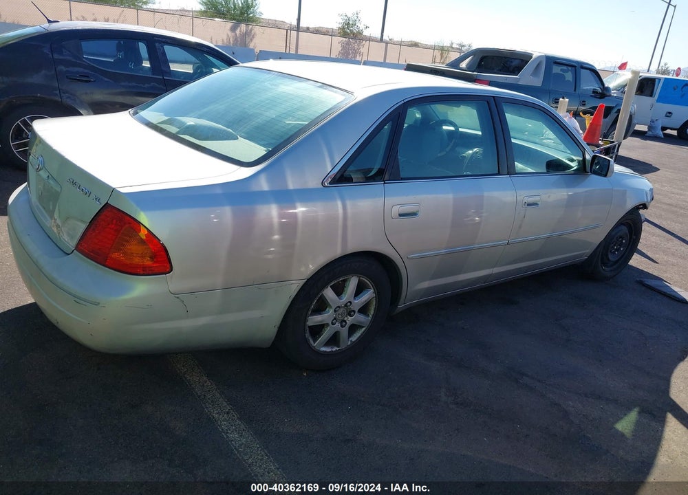 2002 TOYOTA AVALON XLS VIN: 4T1BF28BX2U235361