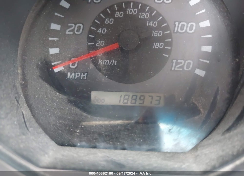2003 NISSAN FRONTIER SVE-V6 VIN: 1N6MD27YX3C433208