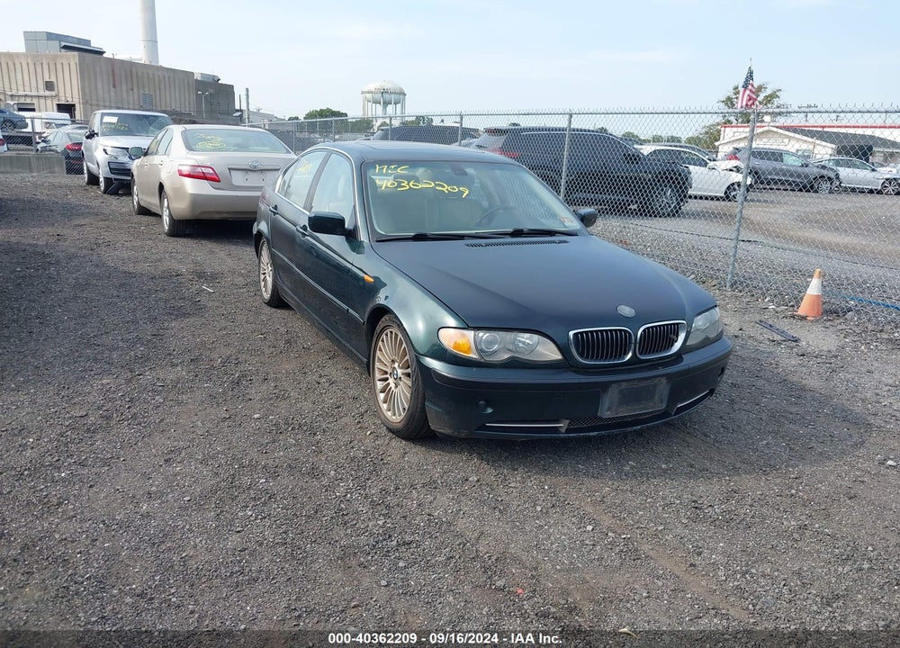 2002 BMW 330I VIN: WBAEV534X2KM19092