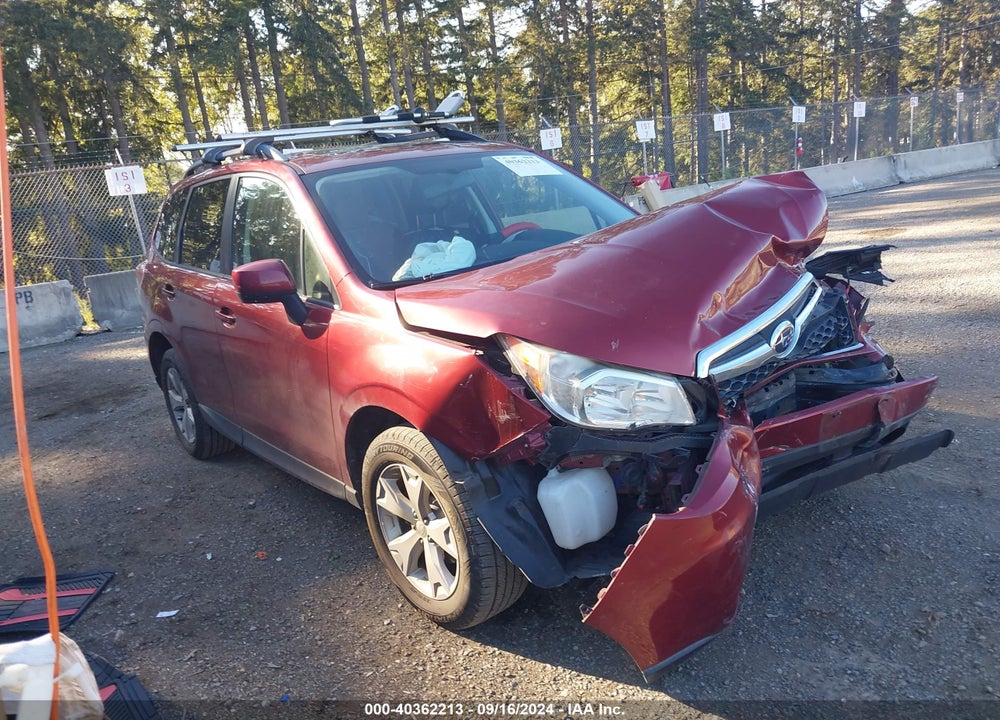 2014 SUBARU FORESTER 2.5I PREMIUM VIN: JF2SJAEC5EH489052