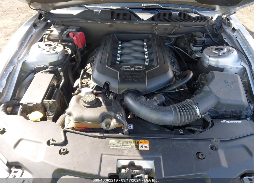 2011 FORD MUSTANG GT VIN: 1ZVBP8CF8B5159175
