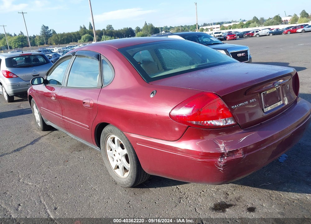 2006 FORD TAURUS SEL VIN: 1FAFP56U86A132820