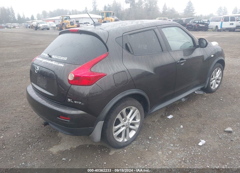 2011 NISSAN JUKE SL VIN: JN8AF5MV0BT013407