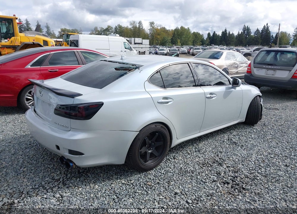 2007 LEXUS IS 250 VIN: JTHCK262675013813