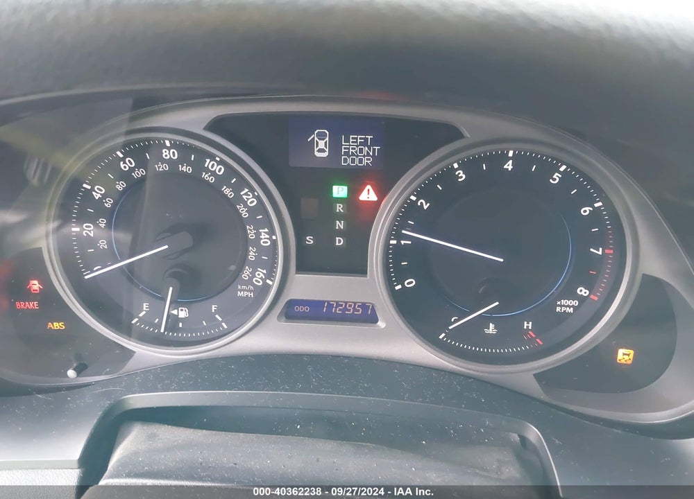 2007 LEXUS IS 250 VIN: JTHCK262675013813