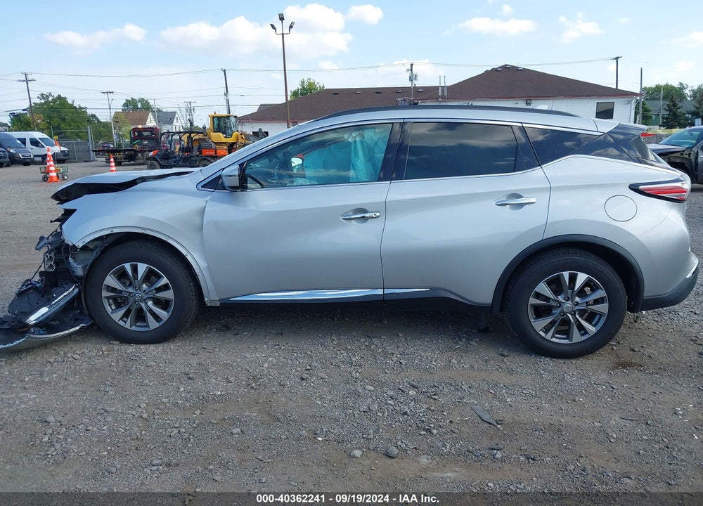 2018 NISSAN MURANO SV VIN: 5N1AZ2MG4JN118775