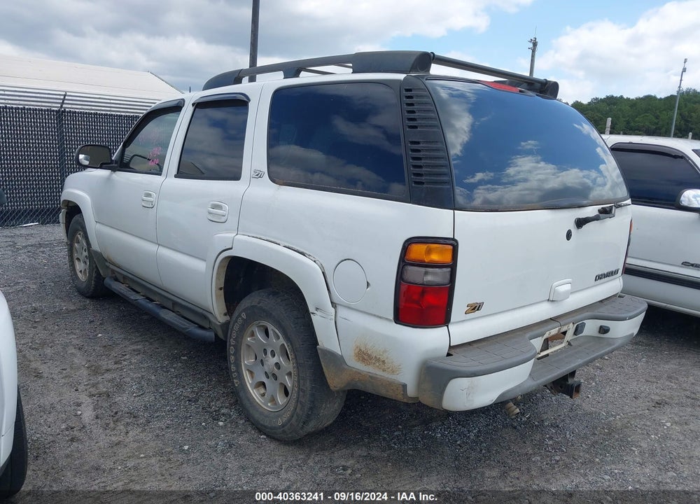 2004 CHEVROLET TAHOE Z71 VIN: 1GNEK13Z24R131178