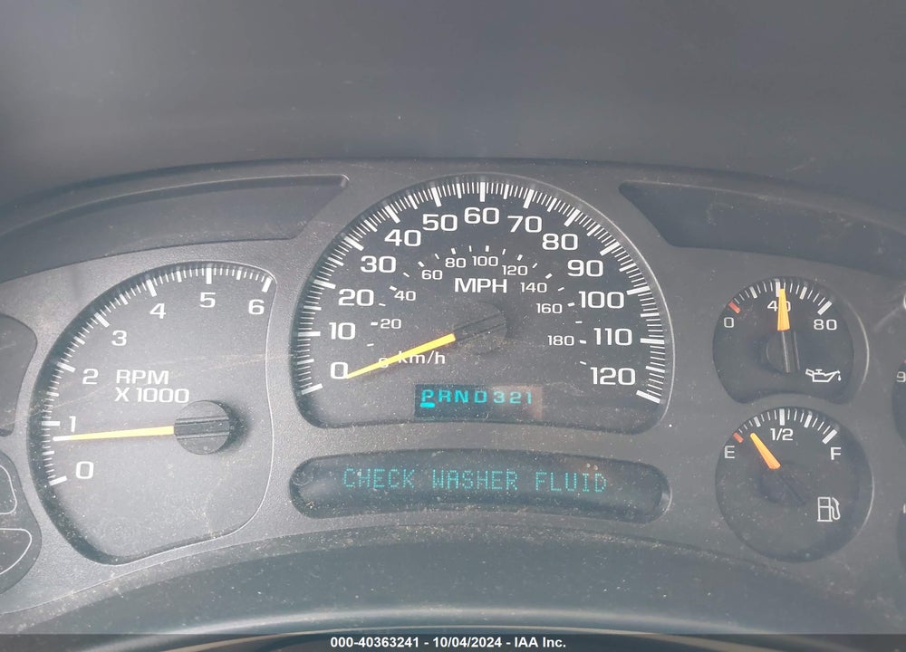 2004 CHEVROLET TAHOE Z71 VIN: 1GNEK13Z24R131178
