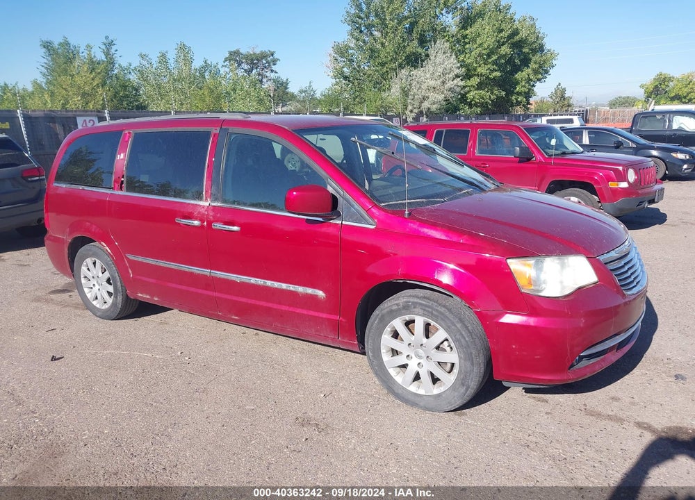 2016 CHRYSLER TOWN & COUNTRY TOURING VIN: 2C4RC1BG0GR253639