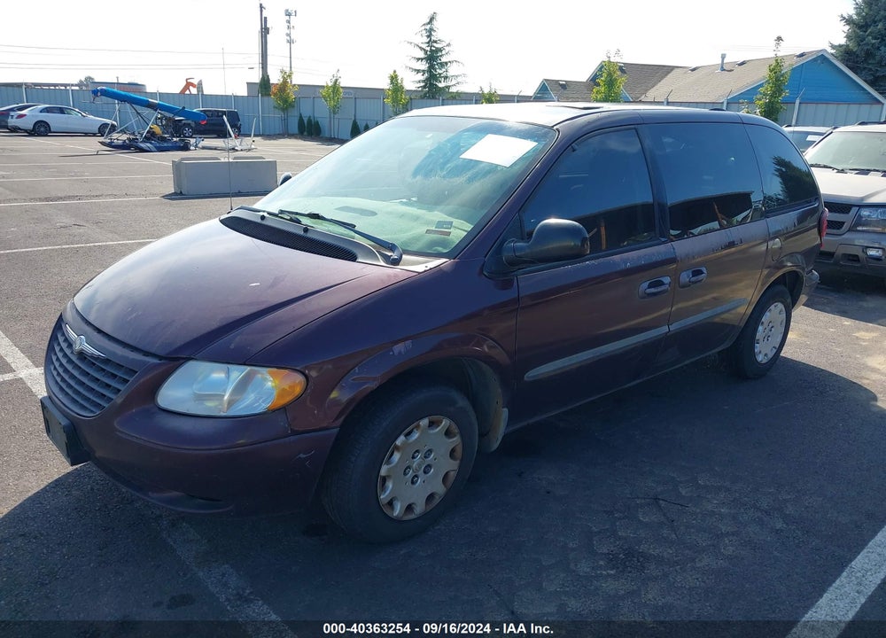 2003 CHRYSLER VOYAGER VIN: 1C4GJ25B43B297932