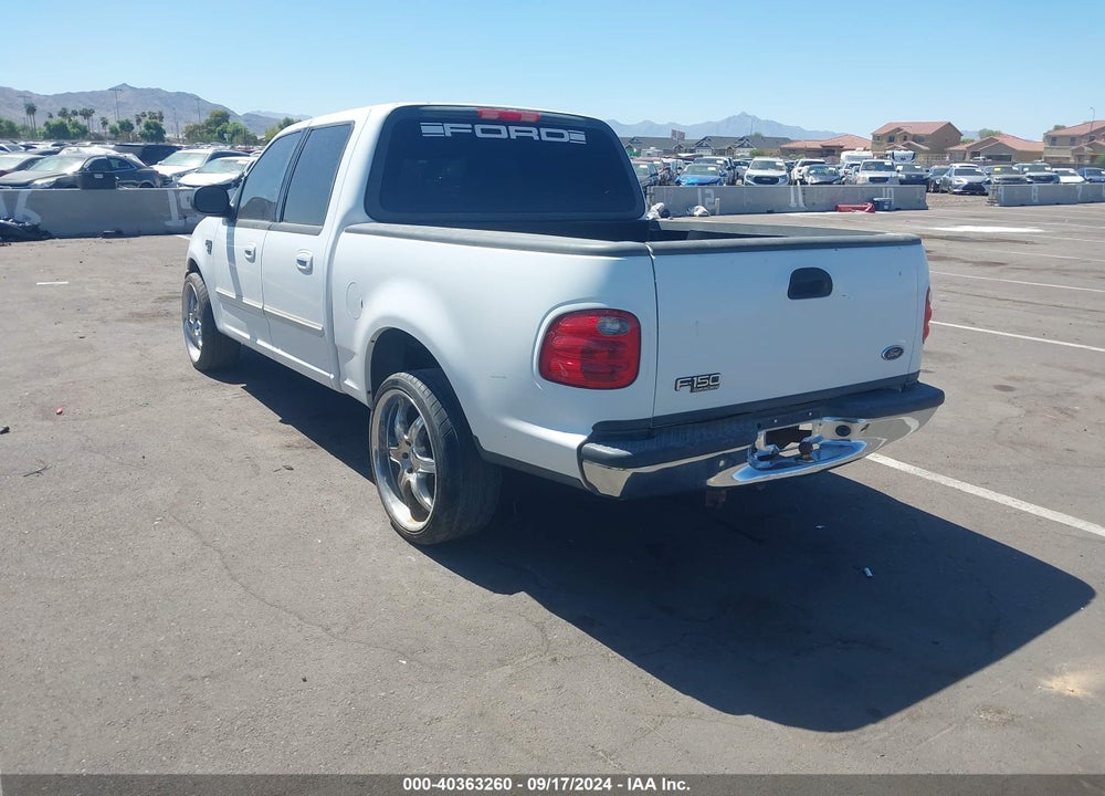 2003 FORD F-150 LARIAT/XLT VIN: 1FTRW076X3KD11945