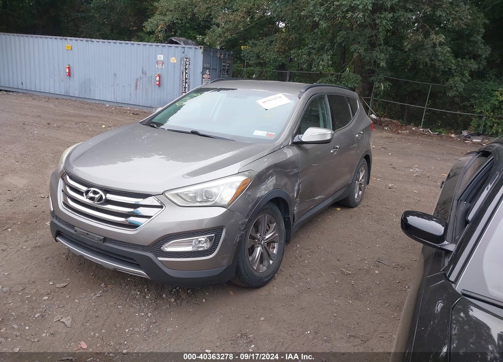 2013 HYUNDAI SANTA FE SPORT VIN: 5XYZUDLB7DG028233