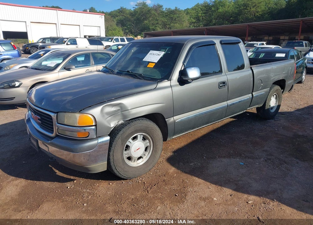 2001 GMC SIERRA 1500 SLE VIN: 2GTEC19V511210777
