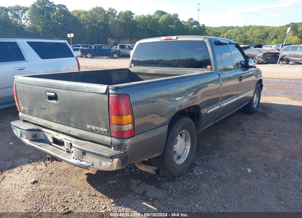 2001 GMC SIERRA 1500 SLE VIN: 2GTEC19V511210777