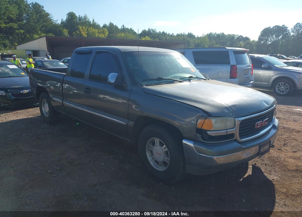 2001 GMC SIERRA 1500 SLE VIN: 2GTEC19V511210777