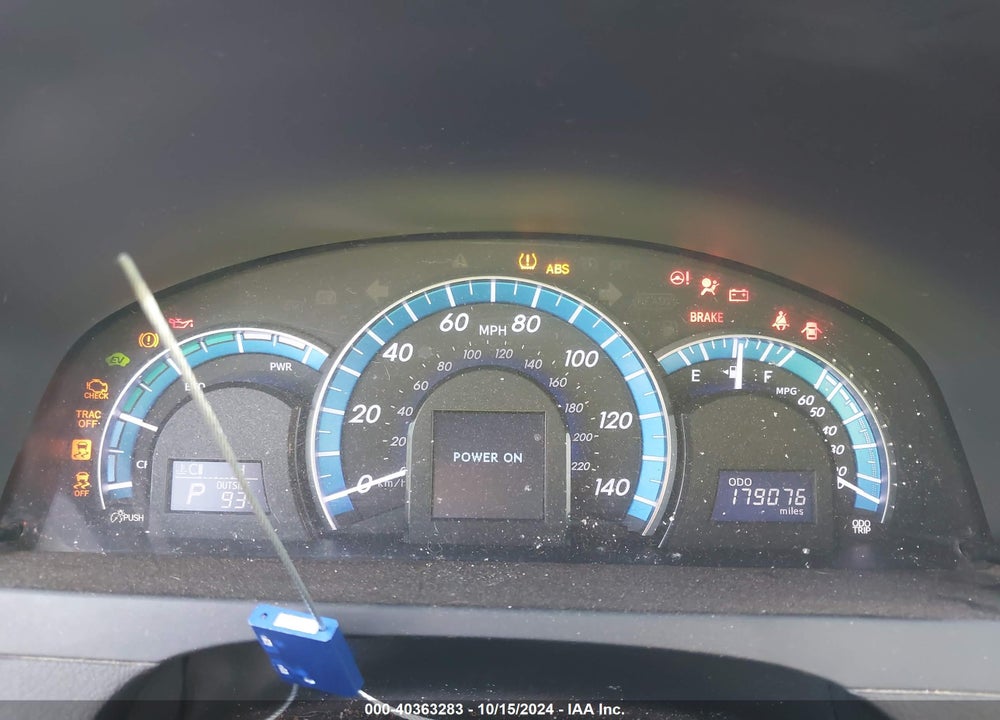 2014 TOYOTA CAMRY HYBRID XLE VIN: 4T1BD1FK4EU122495