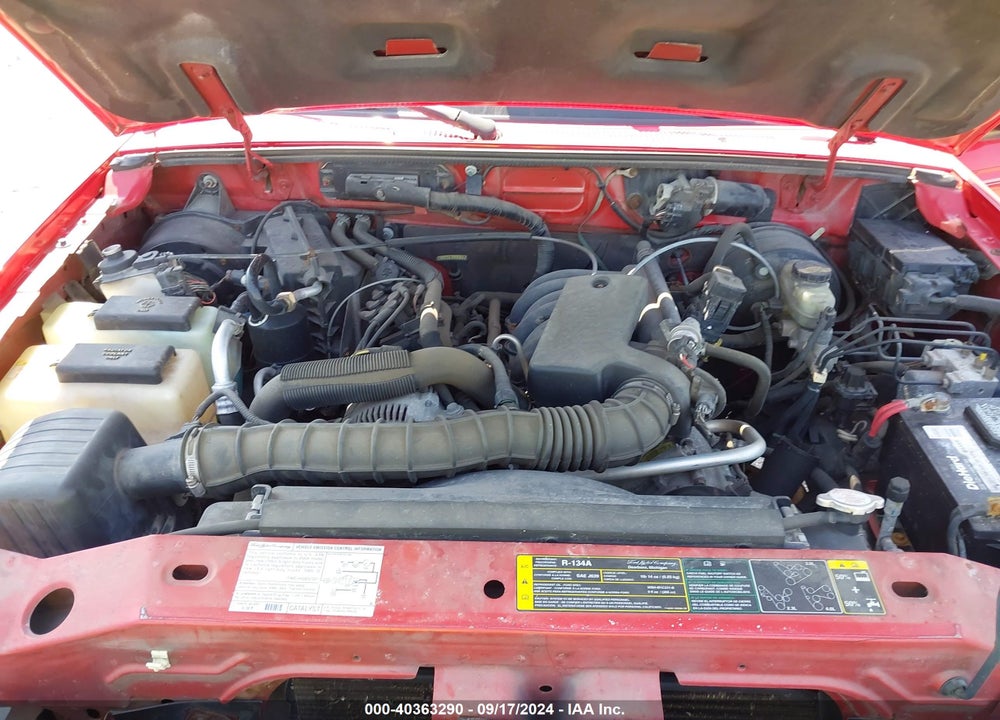 2004 FORD RANGER EDGE/XL/XLT VIN: 1FTYR10U74PA10913