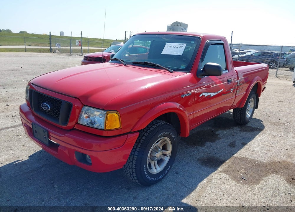 2004 FORD RANGER EDGE/XL/XLT VIN: 1FTYR10U74PA10913