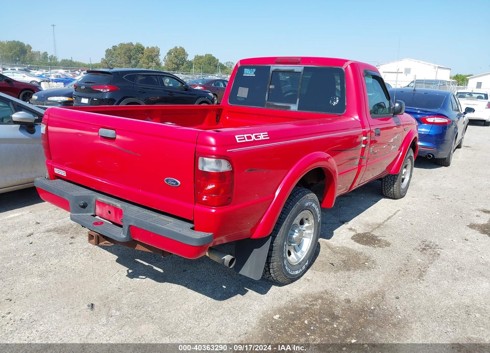 2004 FORD RANGER EDGE/XL/XLT VIN: 1FTYR10U74PA10913
