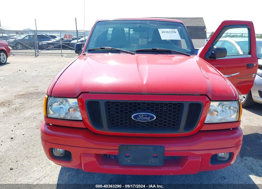 2004 FORD RANGER EDGE/XL/XLT VIN: 1FTYR10U74PA10913