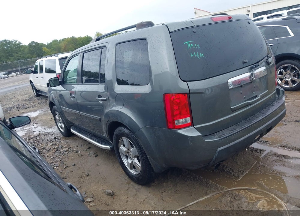 2009 HONDA PILOT EX-L VIN: 5FNYF38539B004707
