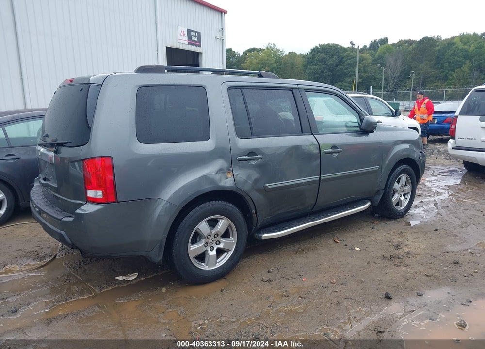 2009 HONDA PILOT EX-L VIN: 5FNYF38539B004707