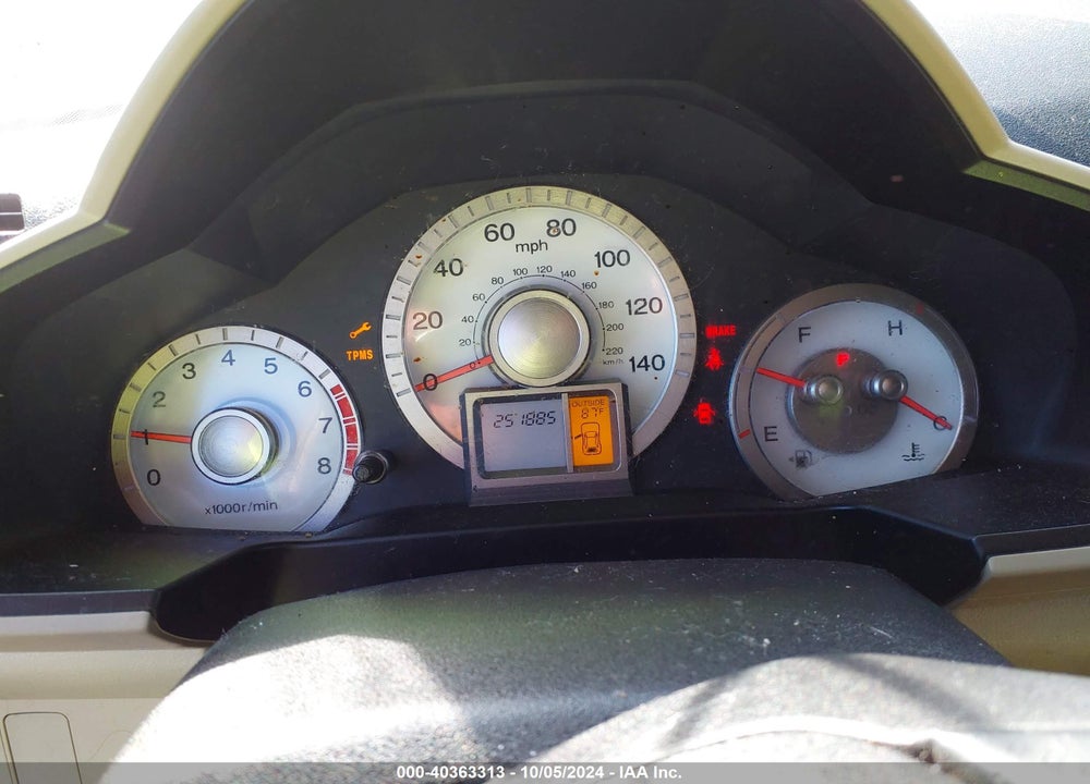 2009 HONDA PILOT EX-L VIN: 5FNYF38539B004707