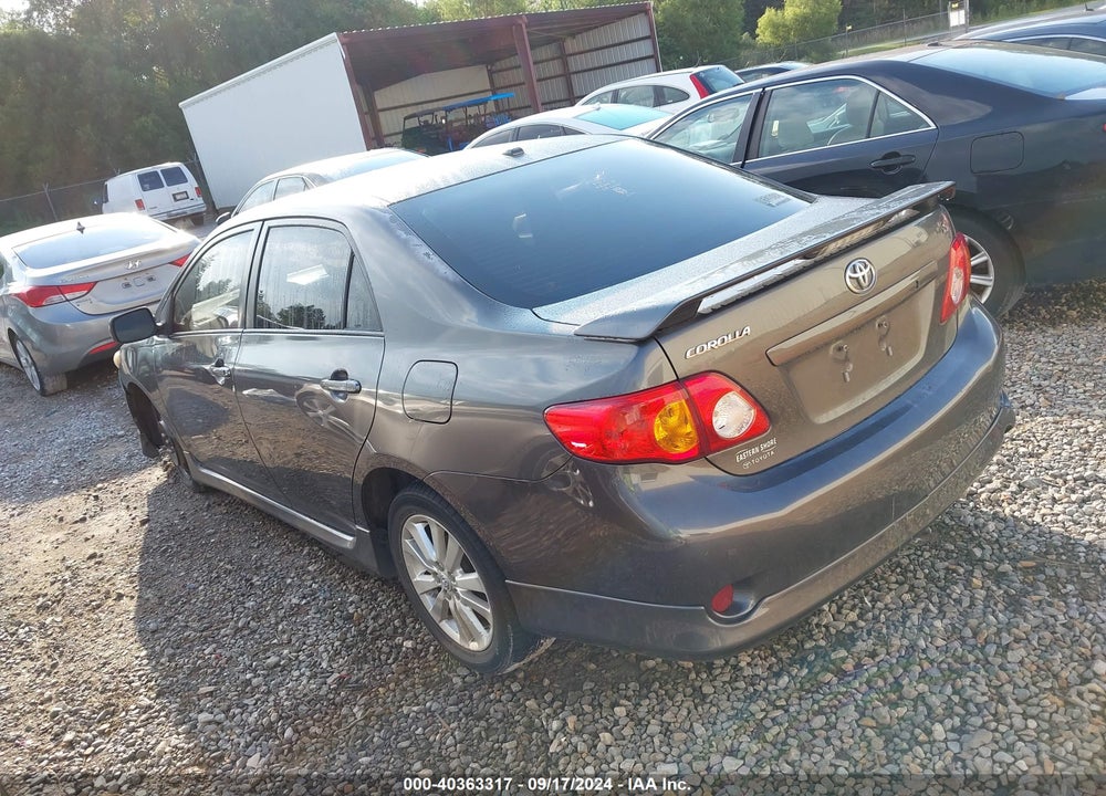 2010 TOYOTA COROLLA S VIN: 2T1BU4EE3AC498954