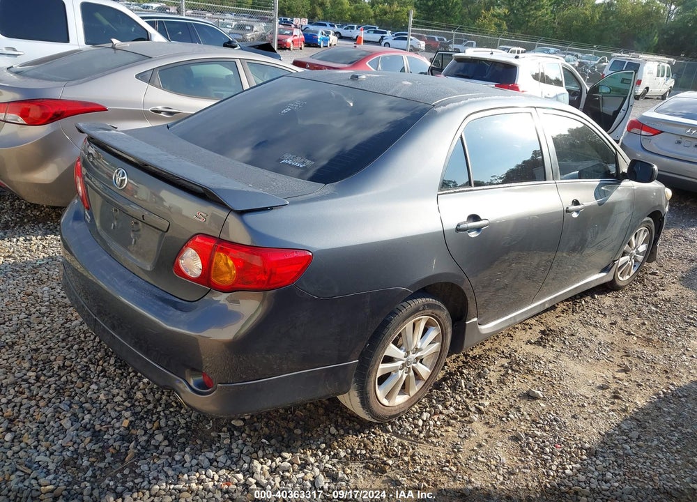 2010 TOYOTA COROLLA S VIN: 2T1BU4EE3AC498954