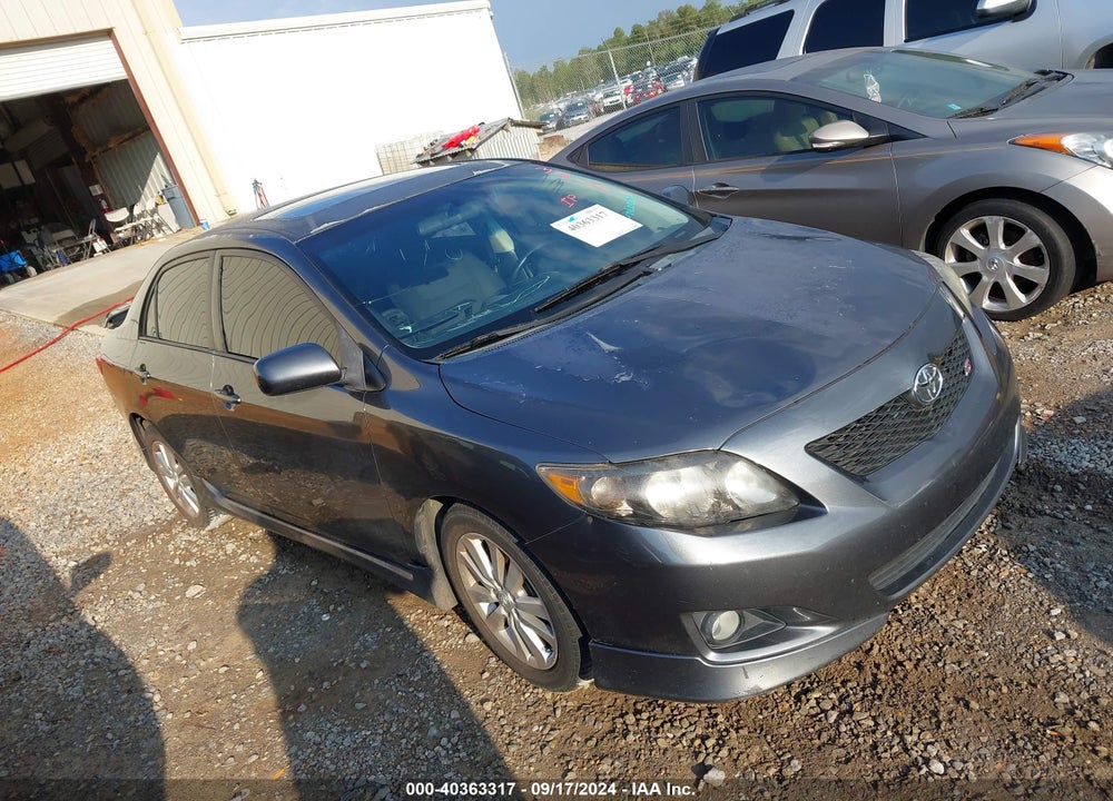 2010 TOYOTA COROLLA S VIN: 2T1BU4EE3AC498954