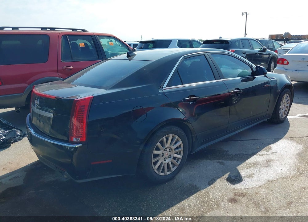 2010 CADILLAC CTS LUXURY VIN: 1G6DE5EGXA0126554