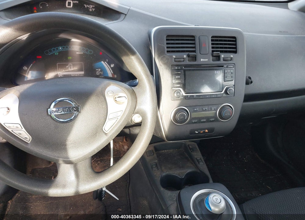 2016 NISSAN LEAF S VIN: 1N4AZ0CP6GC307383