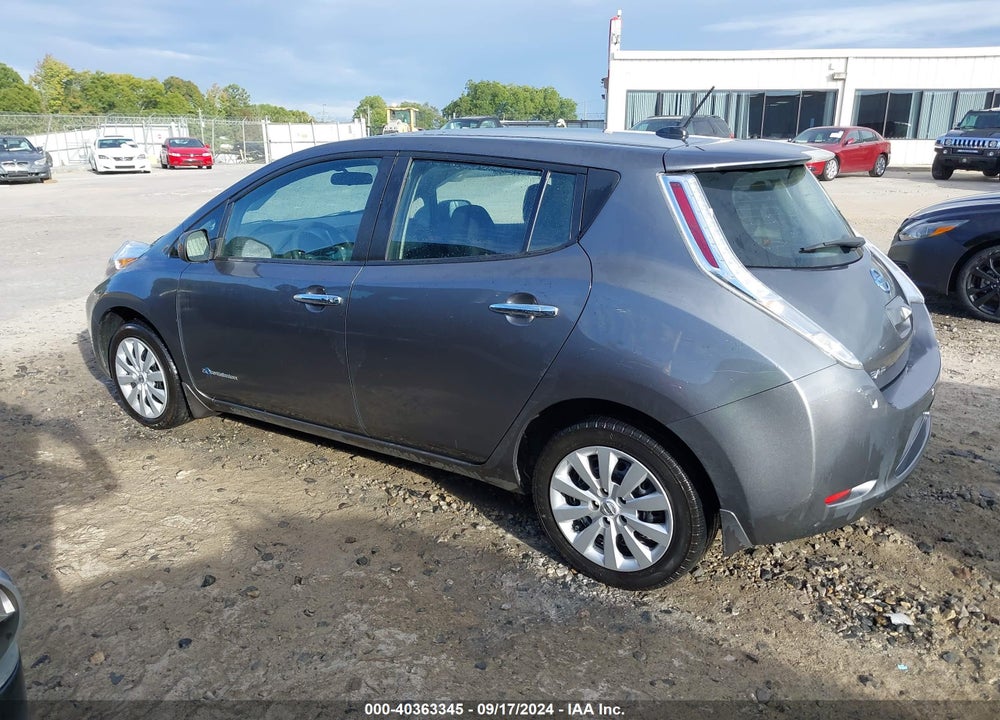 2016 NISSAN LEAF S VIN: 1N4AZ0CP6GC307383